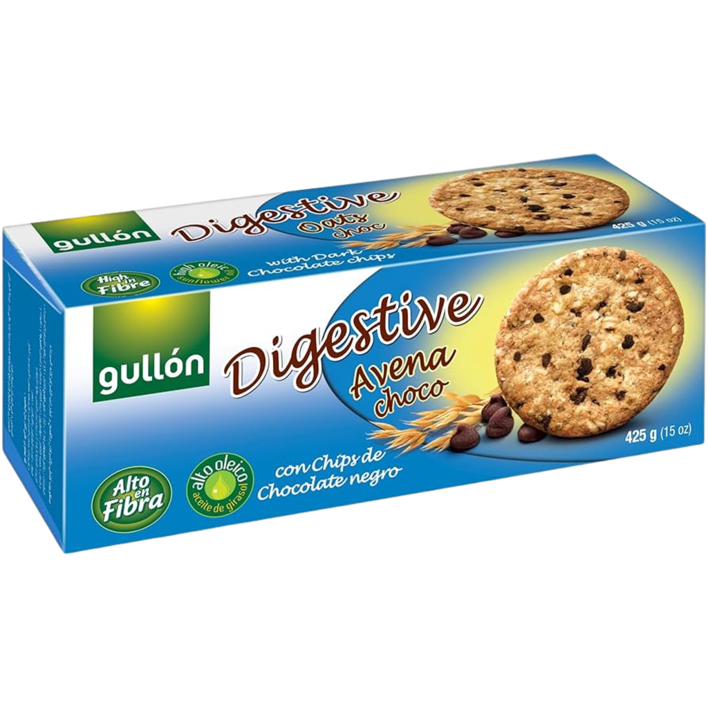 Digestive choco avena  caja 425g.