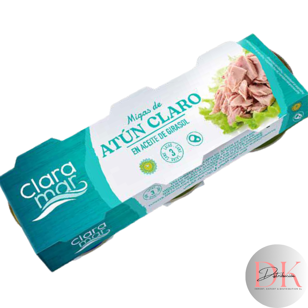 Atún claro en migas 3 latas RO-80