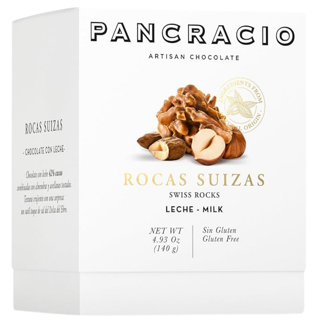 Pancracio- Box Rocas Suizas- Chocolate Leche 42%
