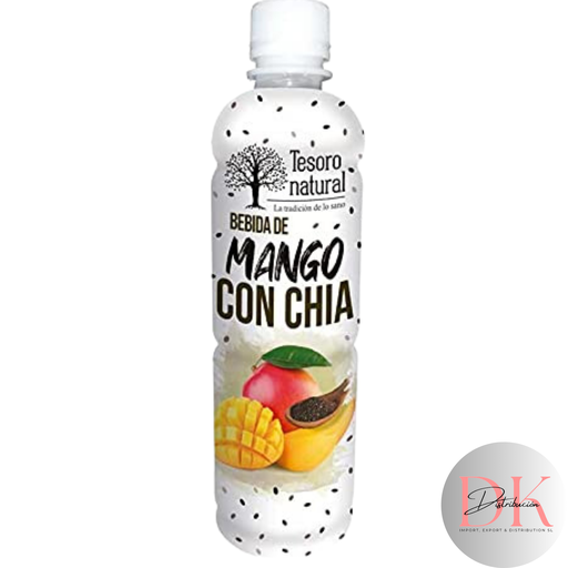 [ZN049-20] Bebida Mango con Chia Tesoro natural 450 ml