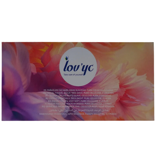 [TR010626] Lov'yc pañuelos faciales 100 u. Extrasuaves.