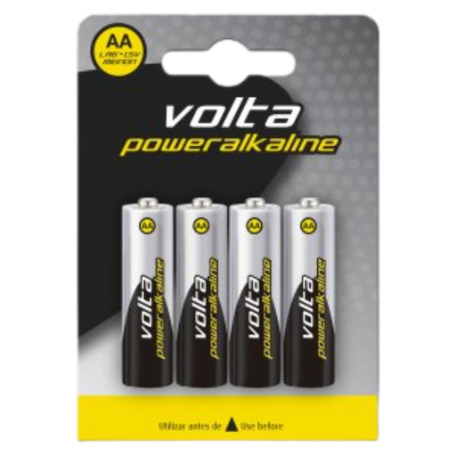 [072254] Power Alkaline Pila Volta LR-6 AA (B/4)