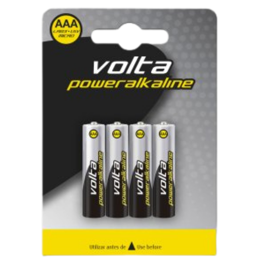 [072255] Power Alkaline Pila Volta LR-6 AAA (B/4)