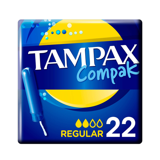 Tampax compak 22 u. Regular
