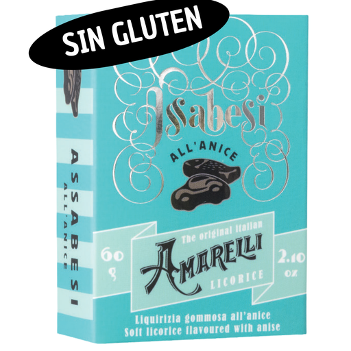 [REG05] La Liquirizia Amareli- Assabesi All' Anice Regaliz gomoso con Anis 60g