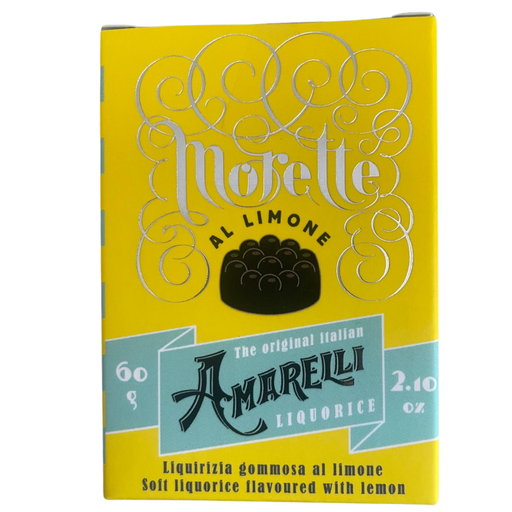[REG12] La Liquirizia Amarelli- Morette Al Limone Regaliz sabor limón 60g